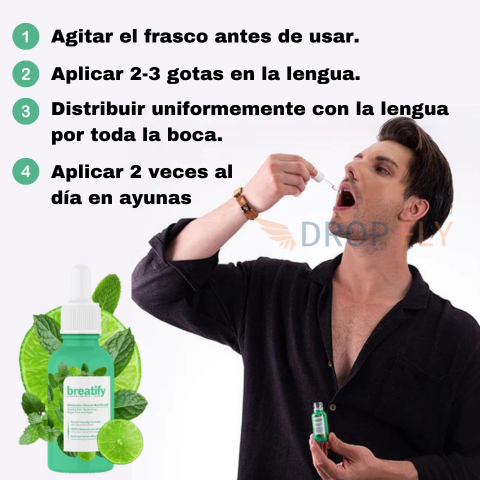 Beatify® | GOTAS NATURALES PARA EL MAL ALIENTO IMPORTADAS