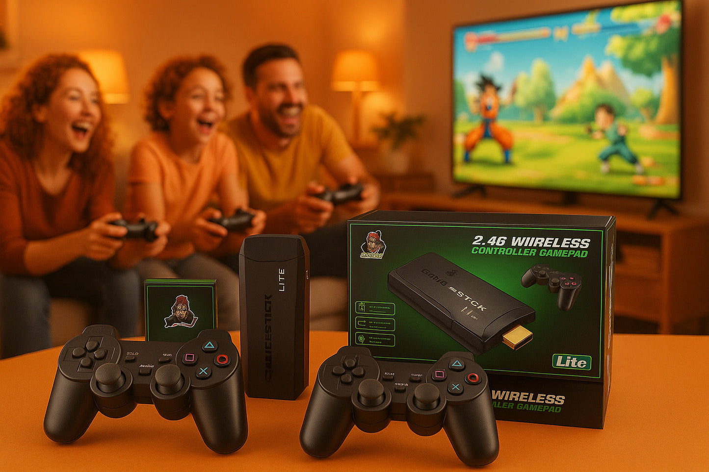 Consola Retro inalámbrica con más de 10.000 juegos clásicos en tu TV