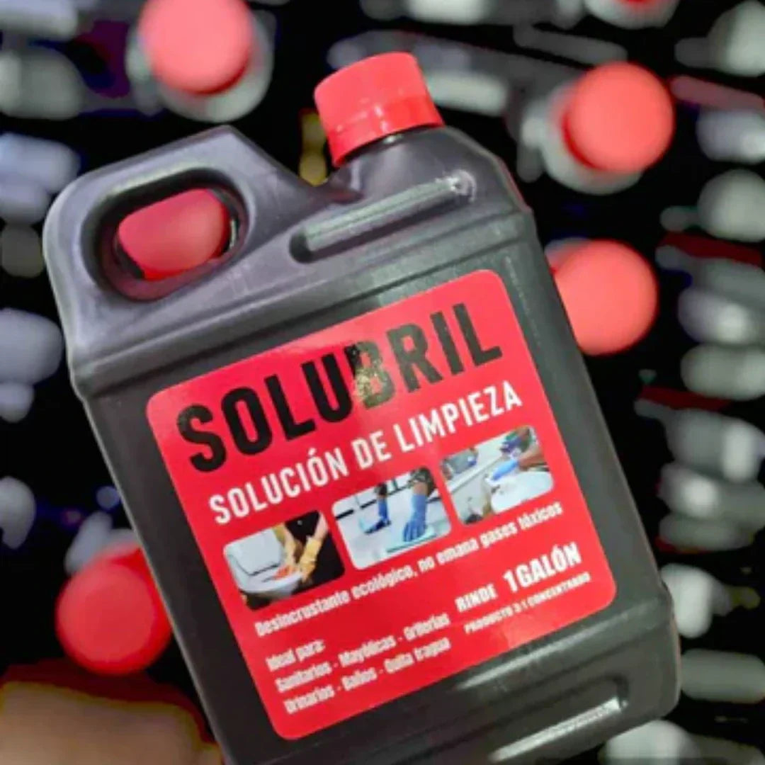 Solubril - quita manchas y mugre (Limpieza total) 1 Litro