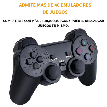 Consola Retro inalámbrica con más de 10.000 juegos clásicos en tu TV
