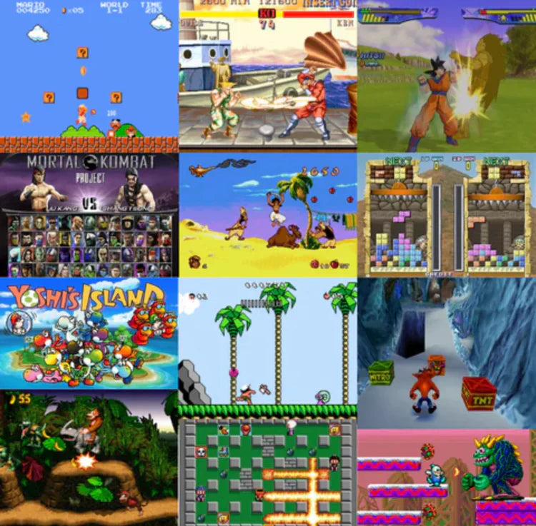 Consola Retro inalámbrica con más de 10.000 juegos clásicos en tu TV